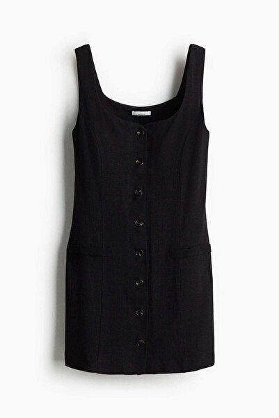 H&M Sleeveless linen-blend dress