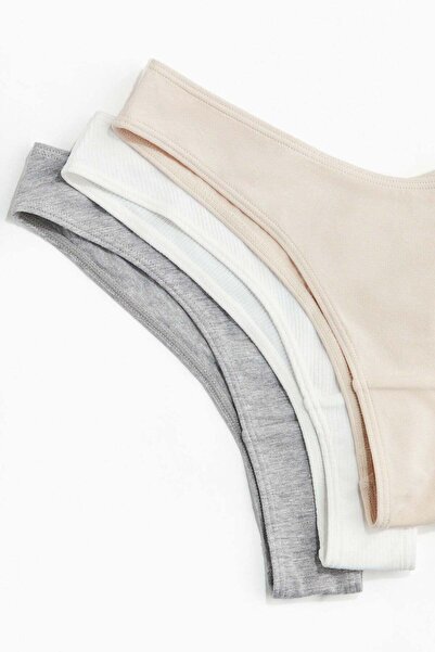 H&M 7-pack cotton Brazilian briefs