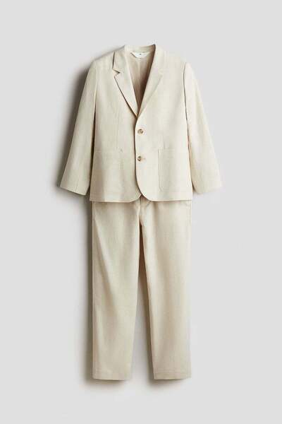 H&M Linen-blend suit