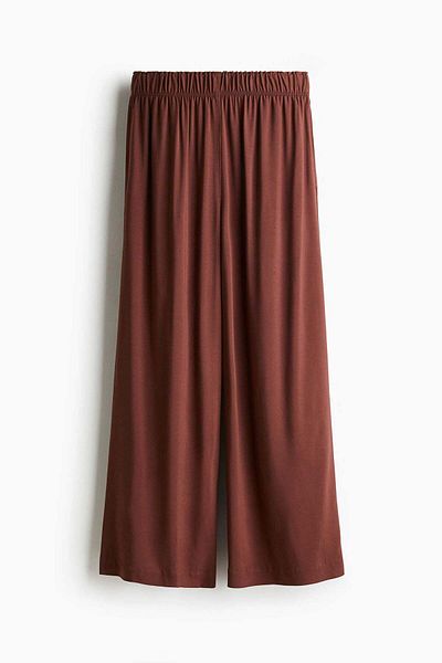 H&M Cropped pull-on trousers