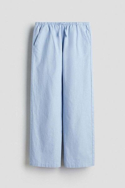 H&M Linen-blend Trousers