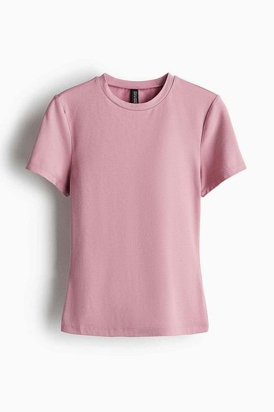 H&M Fitted T-shirt