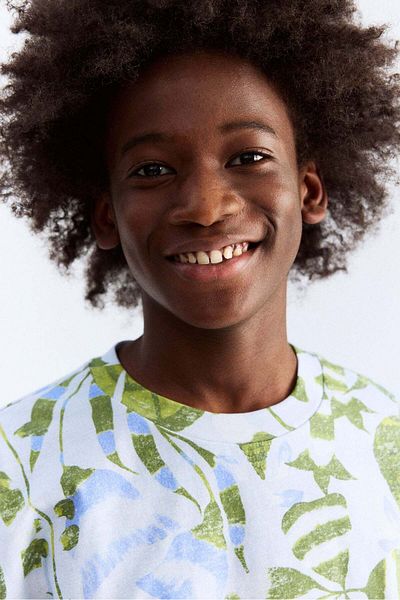 H&M Printed Cotton T-shirt