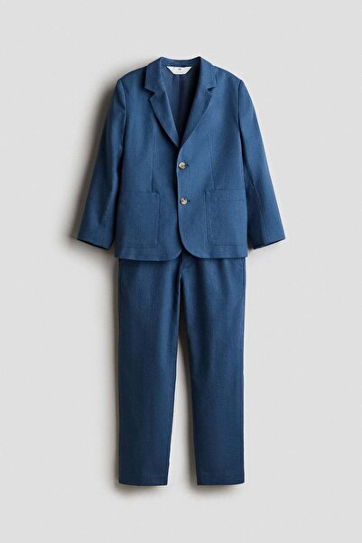 H&M Linen-blend suit