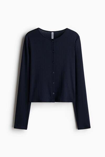 H&M Pointelle jersey cardigan