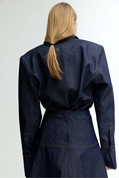 H&M A-line denim skirt