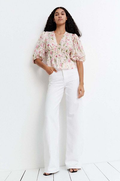 H&M V-neck blouse