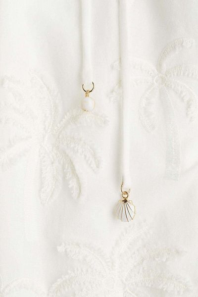 H&M Embroidered tunic dress