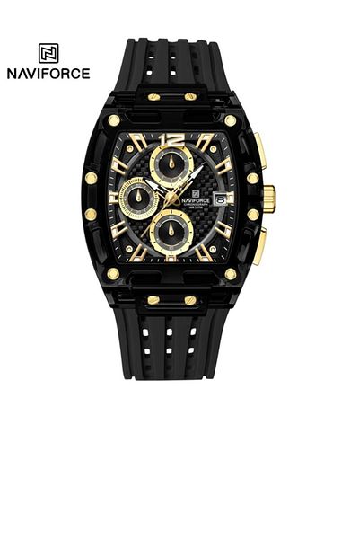 Naviforce Naviforce Men's Quartz Watch with Auto Date, Week, Business Display, Analog Wrist Watches