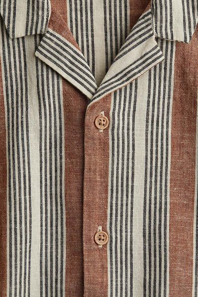 H&M Linen-blend Resort Shirt