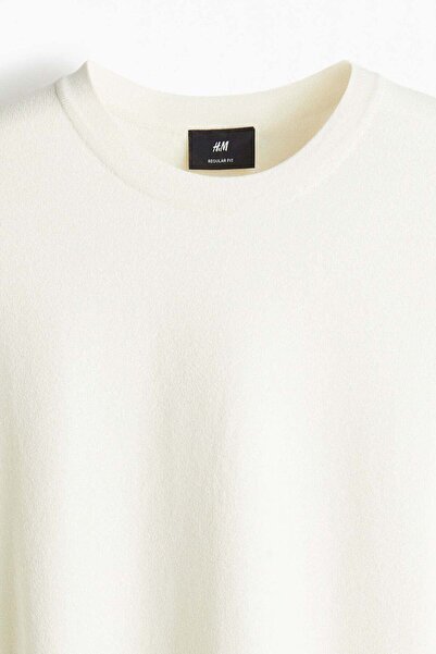 H&M Regular Fit Knitted T-shirt