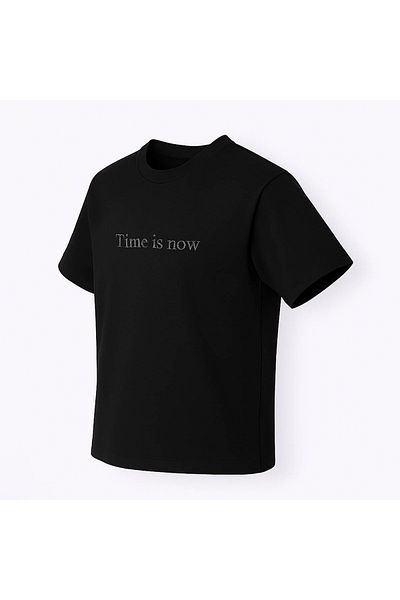trender Black Men's T-Shirt 43162 25Y-107