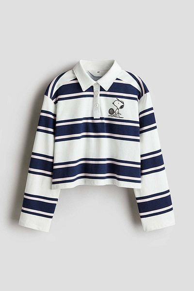 H&M Boxy Rugby Shirt