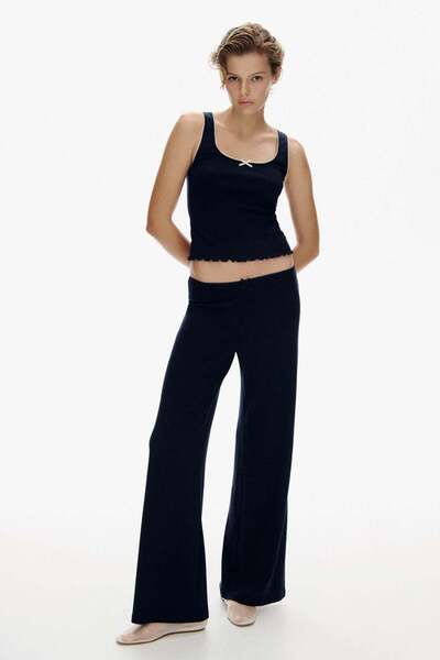 H&M Pointelle jersey vest top