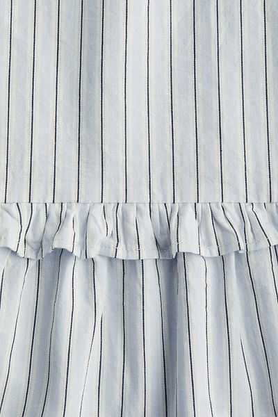 H&M Cotton peplum top