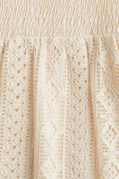 H&M Wide Lace-look Trousers