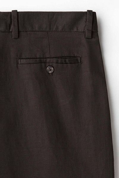 H&M Relaxed Fit Linen-blend Trousers