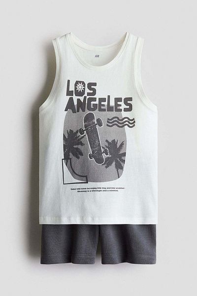H&M 2-piece Vest Top And Shorts Set