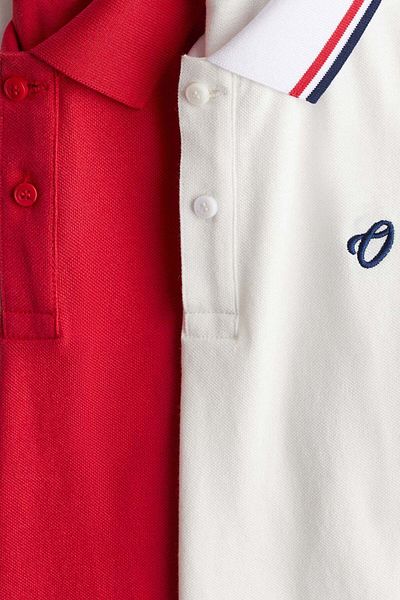 H&M 2-pack Cotton Polo Shirts