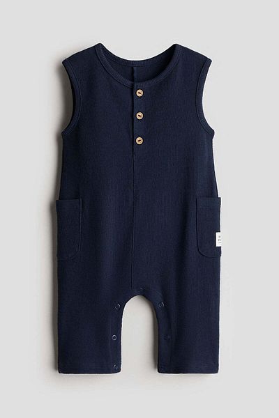 H&M Cotton romper suit