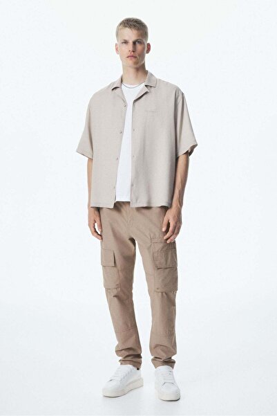 H&M Regular Fit twill cargo trousers