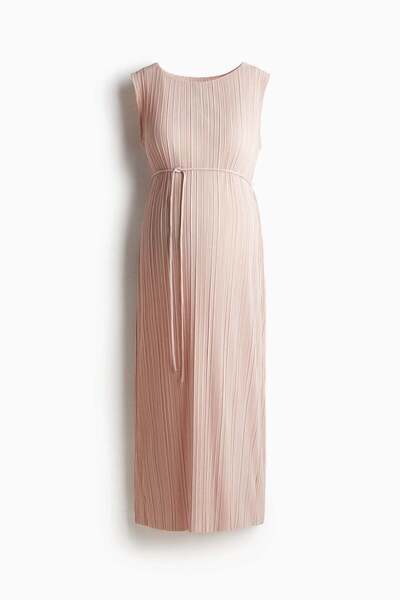 H&M MAMA Plissé dress