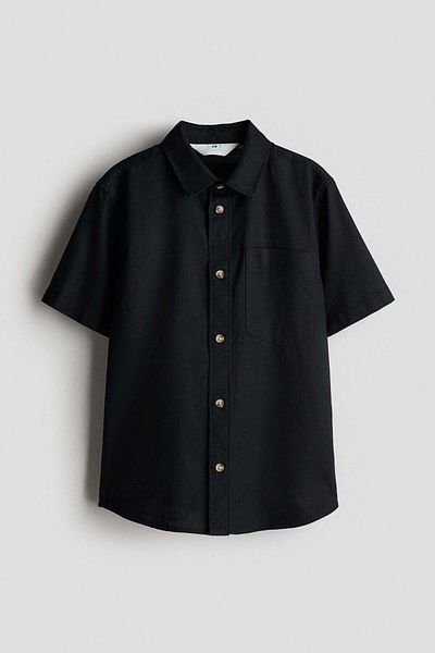 H&M Linen-blend Shirt