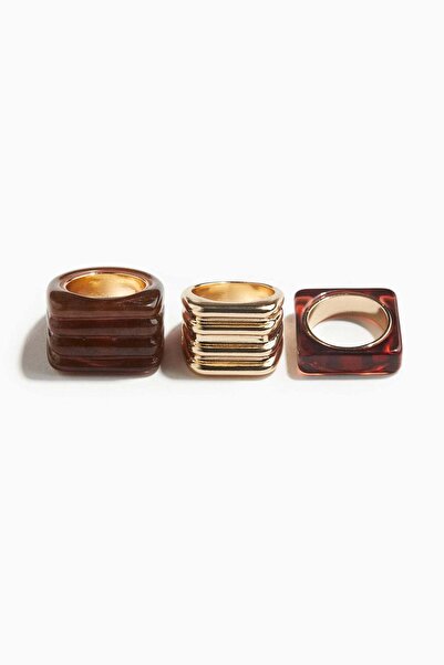 H&M 3-pack rings