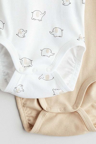 H&M 2-pack Sleeveless Cotton Bodysuits
