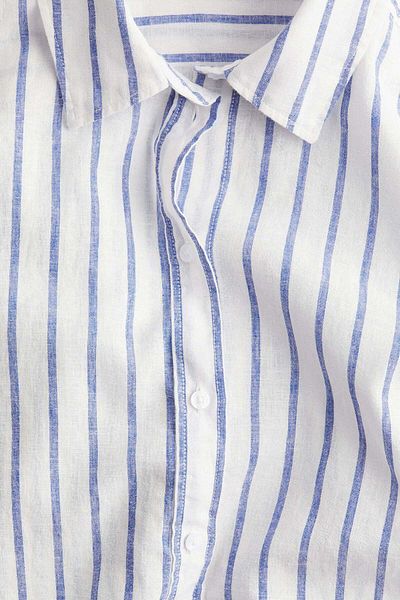 H&M Linen-blend shirt