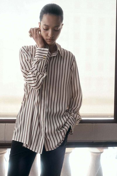 H&M Crêpe shirt