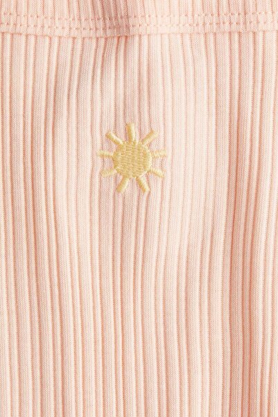 H&M Embroidery-detail strappy top