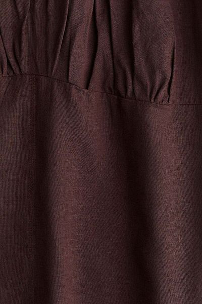 H&M Linen-blend Strappy Dress
