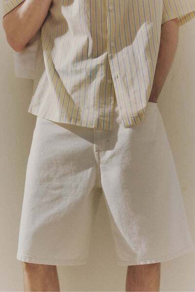 H&M Relaxed Denim Shorts