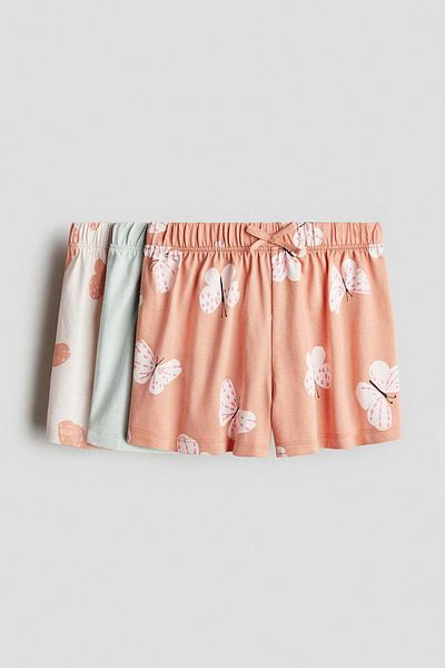 H&M 3-pack cotton shorts