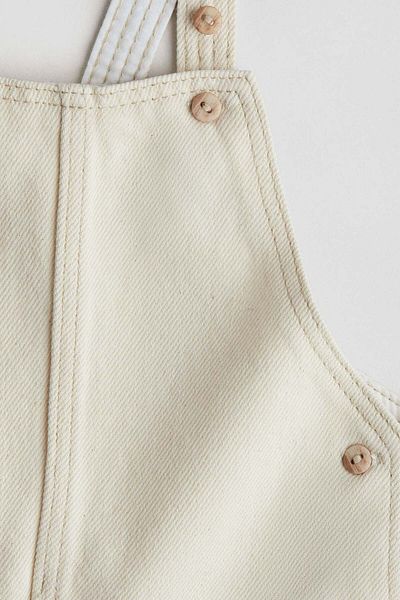 H&M Denim dungaree shorts
