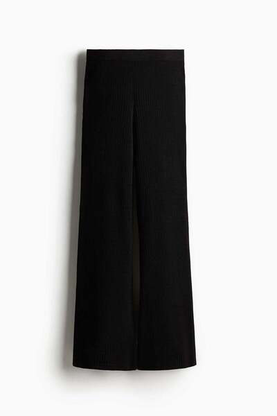 H&M بنطلون محبوك بنقاط