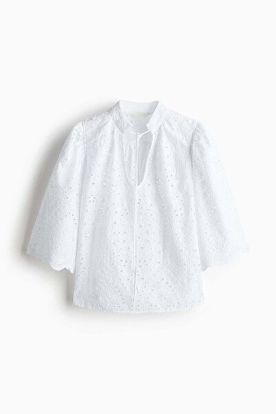 H&M Broderie anglaise blouse