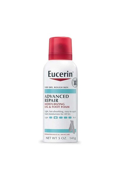 Eucerin Moisturizing Foot & Leg Foam - 141g