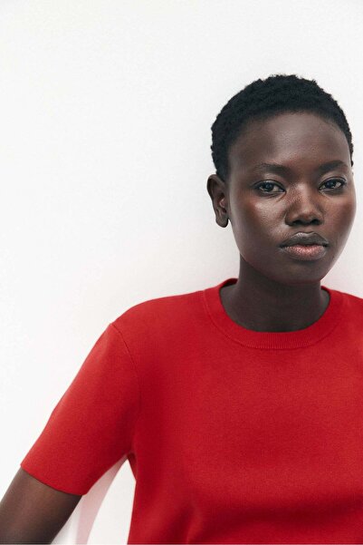 H&M Fine-knit T-shirt