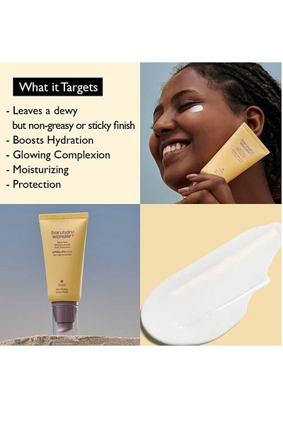 HaruHaru Haro Haro Wonder Non-Greasy Black Rice Sunscreen SPF50 50ml