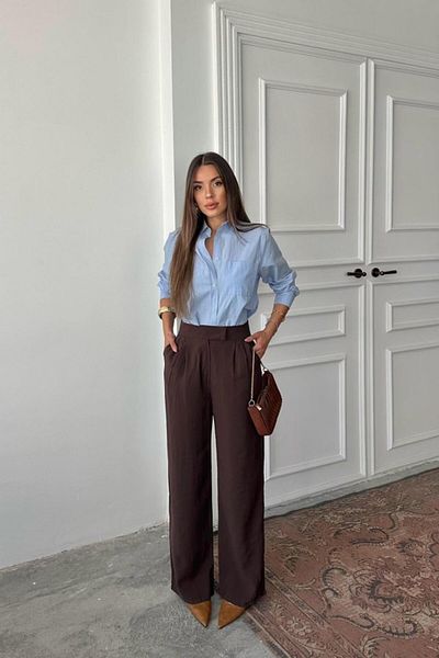 velmorafashion Brown Trousers