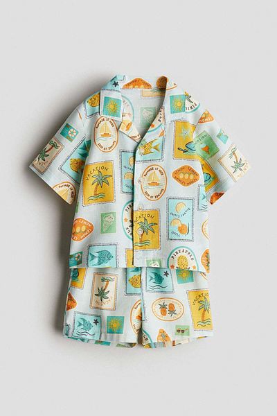 H&M 2-piece Patterned Set