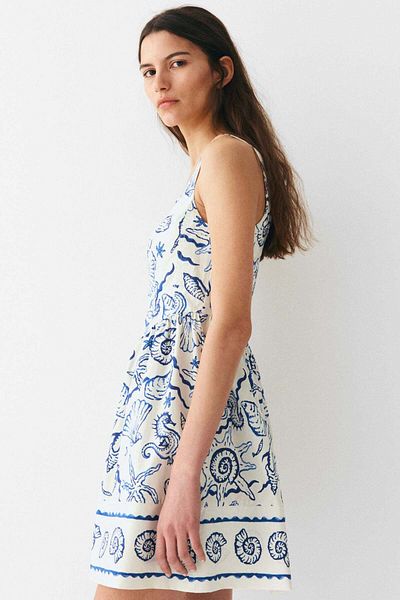 H&M Flared-skirt Dress