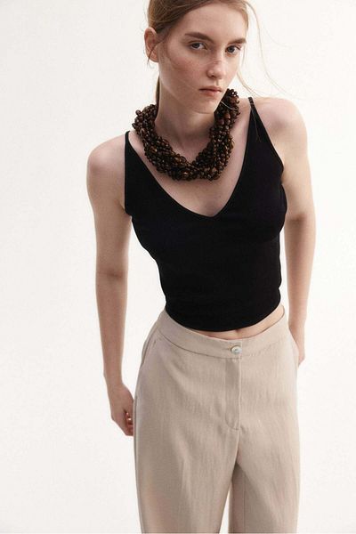 H&M Wide tailored trousers