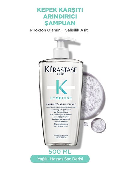 Kerastase Symbiose 500ml Cellular Anti-Dandruff Purifying Shampoo