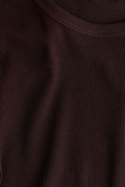 H&M Ribbed cotton top