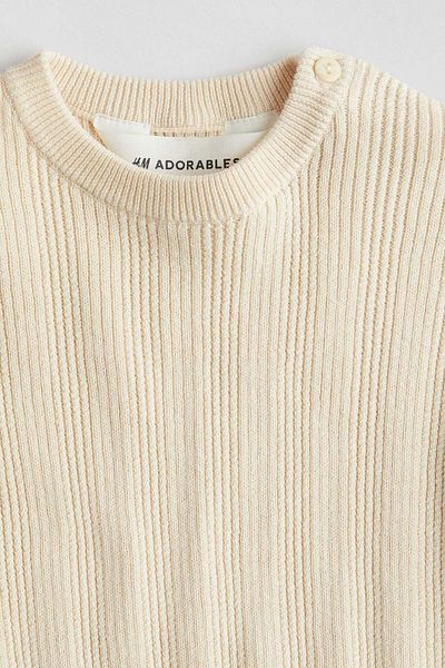 H&M Rib-knit T-shirt