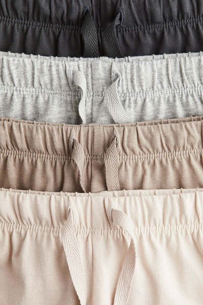 H&M 4-pack Jersey Shorts