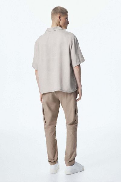 H&M Regular Fit Twill Cargo Trousers